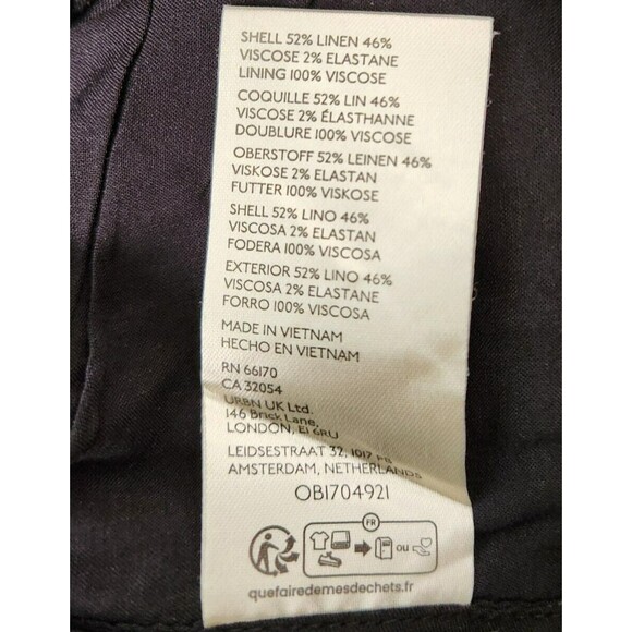 Free People Between Us Tube Top Black Sleeveless Strapless Womens Medium NWT - Picture 7 of 8